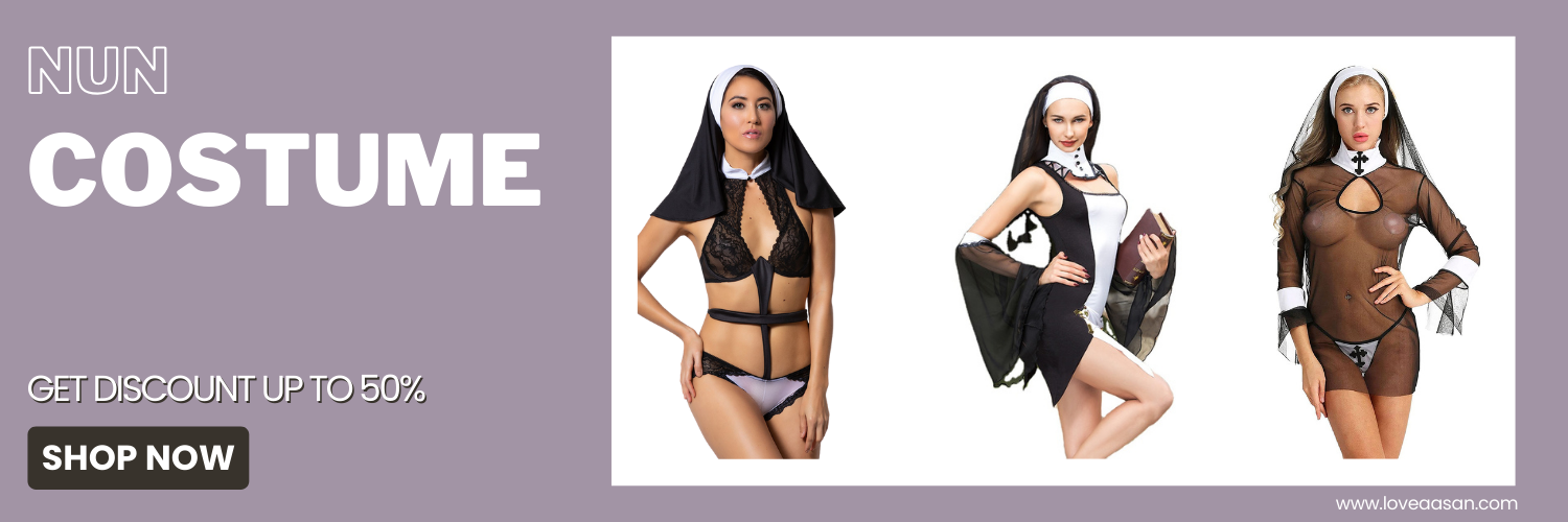 Nun Costume Lingerie Online Shopping in India